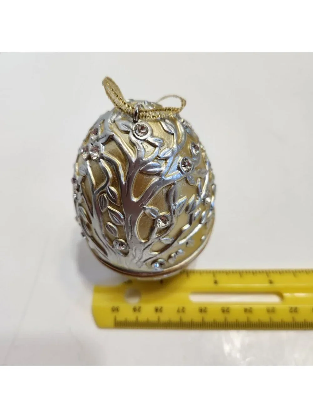 Disney The Nutcracker And The Four Realms Gold & Silver Owl Ornament With Gem Ac